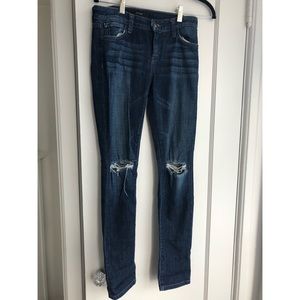 Joe’s Distressed Straight Leg Jeans